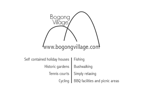 Bogong Village Business Card Back